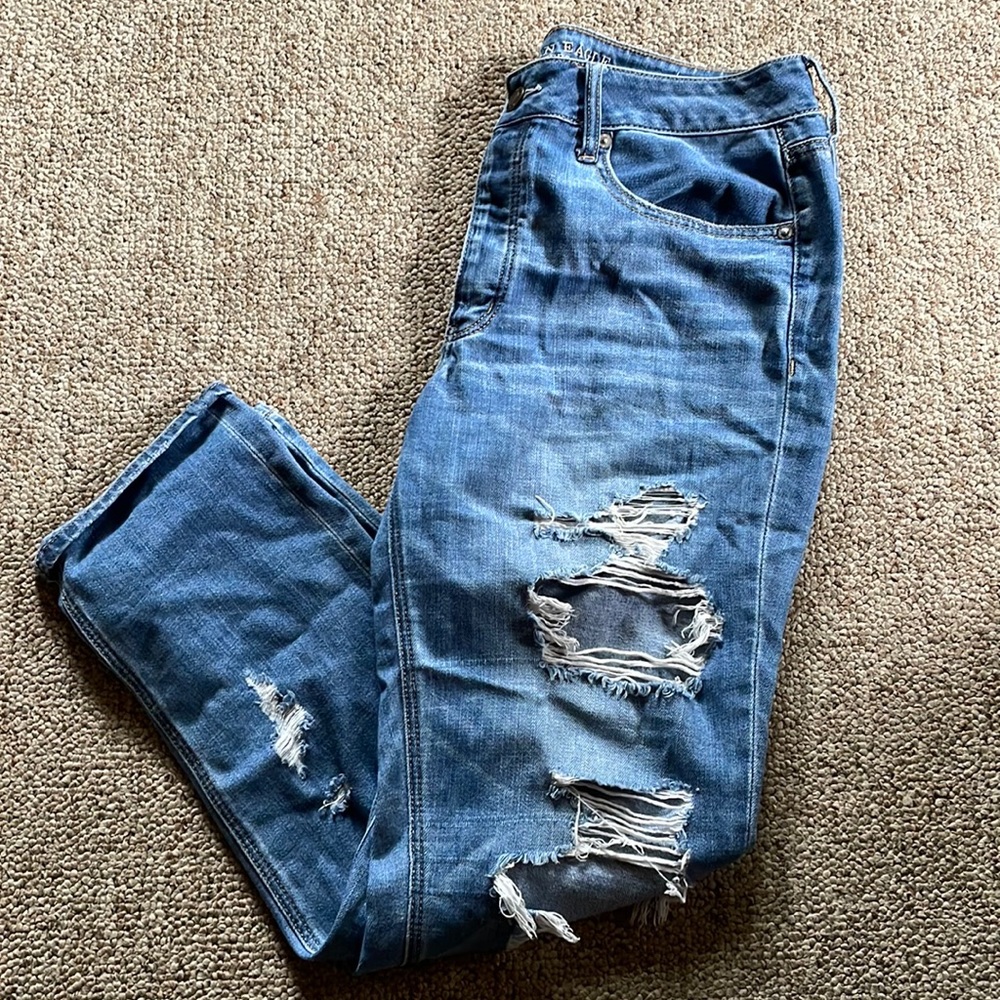 American Eagle Tomgirl Jeans Size 12